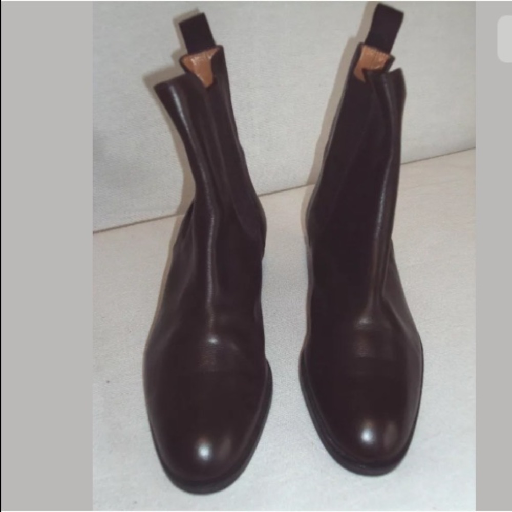 BARRETT Mingo Portofino Brown Leather Ankle Chelsea Boots Size 37 - Picture 2 of 8